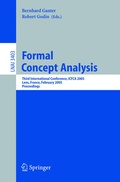 Cover: Formal Concept Analysis - Springer