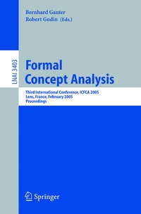 Enlarge image Cover: Formal Concept Analysis - Springer