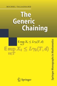 Enlarge image Cover: The Generic Chaining - Springer