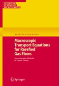 Cover: Macroscopic Transport Equations for Rarefied Gas Flows - Springer