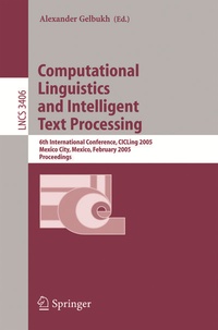 Abbildung von: Computational Linguistics and Intelligent Text Processing - Springer