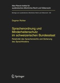 Cover: Sprachenordnung und Minderheitenschutz im schweizerischen Bundesstaat - Springer