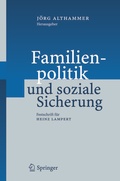 Abbildung von: Familienpolitik und soziale Sicherung - Springer