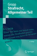 Cover: Strafrecht Allgemeiner Teil - Springer