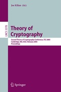 Cover: Theory of Cryptography - Springer