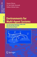 Cover: Environments for Multi-Agent Systems - Springer