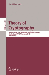 Abbildung von: Theory of Cryptography - Springer