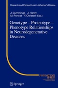 Cover: Genotype - Proteotype - Phenotype Relationships in Neurodegenerative Diseases - Springer