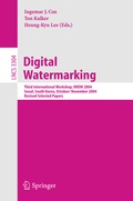 Cover: Digital Watermarking - Springer