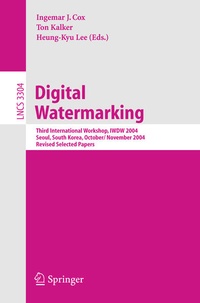 Enlarge image Cover: Digital Watermarking - Springer