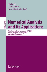 Enlarge image Cover: Numerical Analysis and Its Applications - Springer