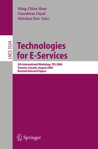 Abbildung von: Technologies for E-Services - Springer