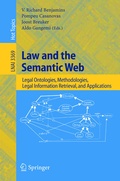 Cover: Law and the Semantic Web - Springer