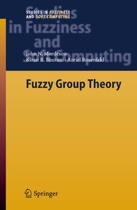 Enlarge image Cover: Fuzzy Group Theory - Springer