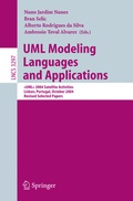 Cover: UML Modeling Languages and Applications - Springer