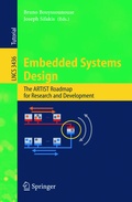 Cover: Embedded Systems Design - Springer
