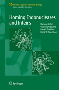 Cover: Homing Endonucleases and Inteins - Springer