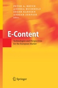 Cover: E-Content - Springer