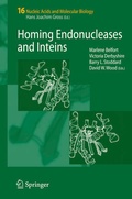 Cover: Homing Endonucleases and Inteins - Springer