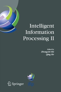 Enlarge image Cover: Intelligent Information Processing II - Springer