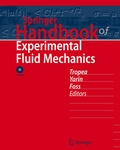 Cover: Springer Handbook of Experimental Fluid Mechanics - Springer