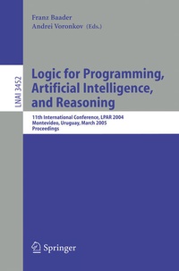 Enlarge image Cover: Logic for Programming, Artificial Intelligence, and Reasoning - Springer