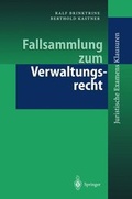 Cover: Fallsammlung zum Verwaltungsrecht - Springer