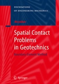 Cover: Spatial Contact Problems in Geotechnics - Springer