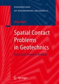 Cover: Spatial Contact Problems in Geotechnics - Springer