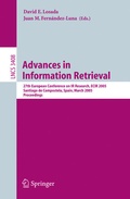Cover: Advances in Information Retrieval - Springer