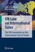 Cover: UN Law on International Sales - Springer