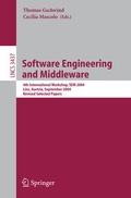Cover: Software Engineering and Middleware - Springer