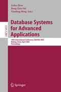 Cover: Database Systems for Advanced Applications - Springer