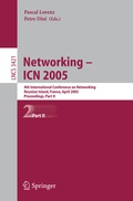Cover: Networking -- ICN 2005 - Springer
