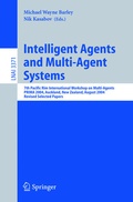 Cover: Intelligent Agents and Multi-Agent Systems - Springer