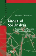 Cover: Manual for Soil Analysis - Monitoring and Assessing Soil Bioremediation - Springer