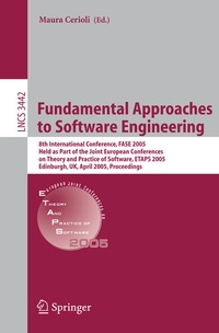 Enlarge image Cover: Fundamental Approaches to Software Engineering - Springer