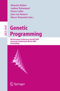 Enlarge image Cover: Genetic Programming - Springer