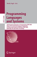 Cover: Programming Languages and Systems - Springer