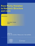 Cover: From Parity Violation to Hadronic Structure and more - Springer