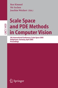 Enlarge image Cover: Scale Space and PDE Methods in Computer Vision - Springer