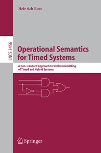 Enlarge image Cover: Operational Semantics for Timed Systems - Springer