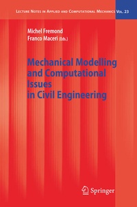 Enlarge image Cover: Mechanical Modelling and Computational Issues in Civil Engineering - Springer