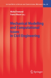 Enlarge image Cover: Mechanical Modelling and Computational Issues in Civil Engineering - Springer
