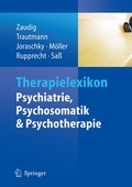 Cover: Therapielexikon Psychiatrie, Psychosomatik, Psychotherapie - Springer
