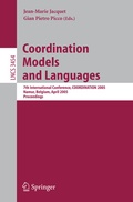 Cover: Coordination Models and Languages - Springer