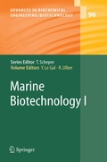 Cover: Marine Biotechnology I - Springer