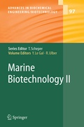 Cover: Marine Biotechnology II - Springer