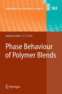 Enlarge image Cover: Phase Behavior of Polymer Blends - Springer