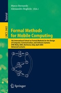 Cover: Formal Methods for Mobile Computing - Springer